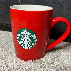 Starbucks Siren Mermaid Logo 2021 Red Coffee Mug Cup 10oz